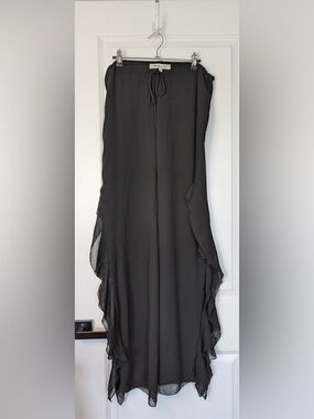 Ramona LaRue Women’s Lucy Pant Black (Double Chiffon) Size Medium